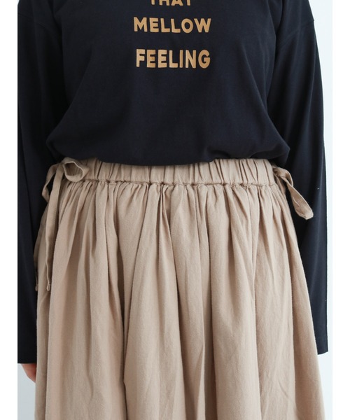 Samansa Mos2（サマンサ モスモス）の「脇リボンスカート（スカート・レディース・ブラック/ベージュ/ブルー・ﾌﾘ-）」の20枚目の写真