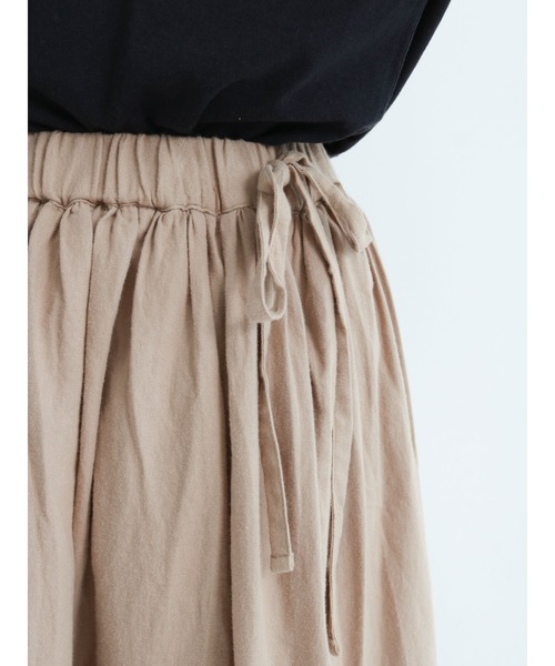 Samansa Mos2（サマンサ モスモス）の「脇リボンスカート（スカート・レディース・ブラック/ベージュ/ブルー・ﾌﾘ-）」の21枚目の写真