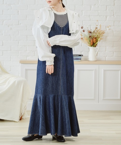 acro（アクロ）の「フード付きショート丈ブルゾン/AC1472（ブルゾン・レディース・ホワイト/カーキ/ベージュ/ブラック・ﾌﾘ-）」の19枚目の写真