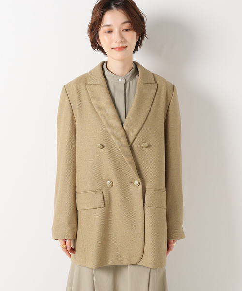 maisonブークレツイードジャケット イエナ maisonブークレツイード