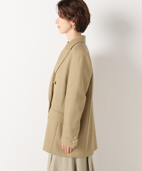 maisonブークレツイードジャケット イエナ maisonブークレツイード