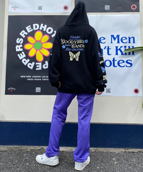 Candy Stripper（キャンディストリッパー）の「NAUGHTY GIRLS CLUB SWEAT フーディー（スウェット・レディース・パープル/ホワイト/ブラック・2）」の14枚目の写真