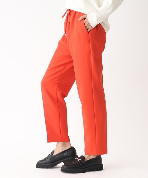 OPAQUE.CLIP（オペークドットクリップ）の「◆ストレッチダブルクロス イージーテーパードパンツ（その他パンツ・レディース・アイボリー/ブラック/ベージュ/オレンジ・40/38/36/34/42）」の12枚目の写真