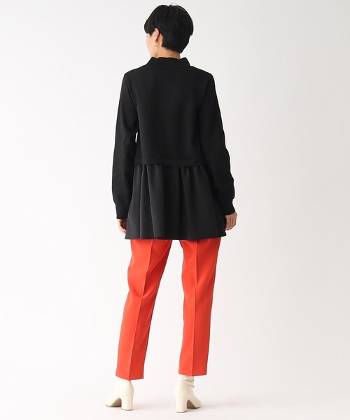 OPAQUE.CLIP（オペークドットクリップ）の「◆ストレッチダブルクロス イージーテーパードパンツ（その他パンツ・レディース・アイボリー/ブラック/ベージュ/オレンジ・40/38/36/34/42）」の15枚目の写真