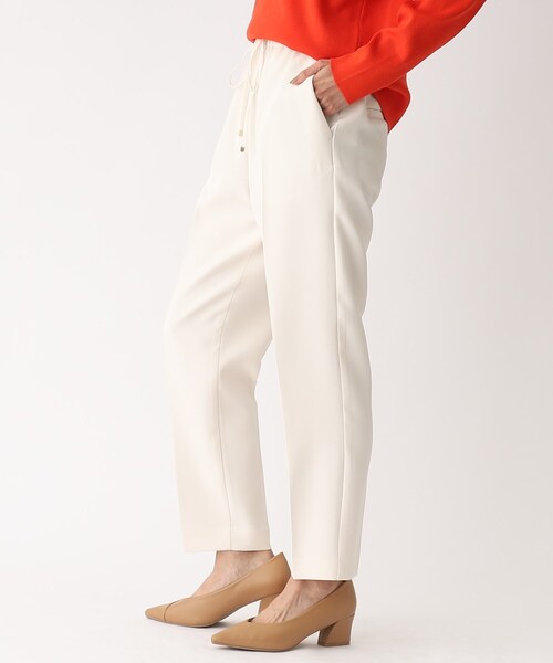 OPAQUE.CLIP（オペークドットクリップ）の「◆ストレッチダブルクロス イージーテーパードパンツ（その他パンツ・レディース・アイボリー/ブラック/ベージュ/オレンジ・40/38/36/34/42）」の17枚目の写真