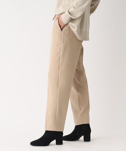 OPAQUE.CLIP（オペークドットクリップ）の「◆ストレッチダブルクロス イージーテーパードパンツ（その他パンツ・レディース・アイボリー/ブラック/ベージュ/オレンジ・40/38/36/34/42）」の22枚目の写真