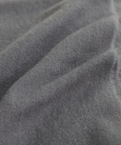 DISCOAT（ディスコート）の「カラーストール（ストール/ショール・レディース・グレー/アイボリー/ブラウン/グリーン/オレンジ・FREE）」の9枚目の写真