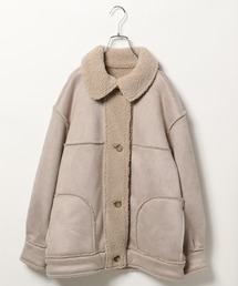 GLOBAL WORK（グローバルワーク）の「リバーシブルムートンコート/AND YUA ANY/162467（ムートンコート・キッズ）」