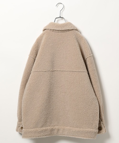 GLOBAL WORK(グローバルワーク)の「リバーシブルムートンコート/AND YUA ANY/162467(ムートンコート・キッズ・ブラウン系その他5/ベージュ系その他2・150cm/160cm)」の8枚目の写真