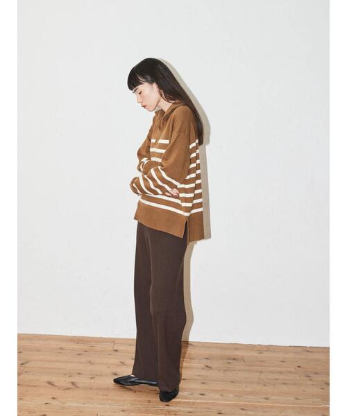 AMERICAN HOLIC（アメリカンホリック）の「リブニットパンツ（その他パンツ・レディース・ブラウン/ブラック・M/S/L）」の20枚目の写真