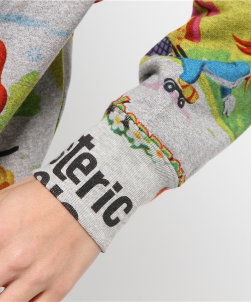 HYSTERIC GLAMOUR(ヒステリックグラマー)の「WW/ROLLER SKATING総柄 SW(スウェット・レディース・その他2・FREE)」の7枚目の写真
