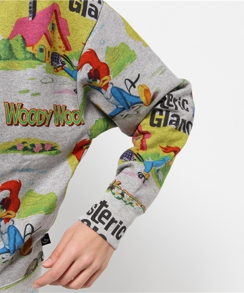 HYSTERIC GLAMOUR(ヒステリックグラマー)の「WW/ROLLER SKATING総柄 SW(スウェット・レディース・その他2・FREE)」の8枚目の写真