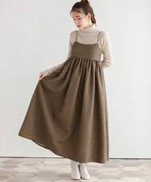 Fit more | [Fitmore]ジャガードフレアワンピース(ワンピース)