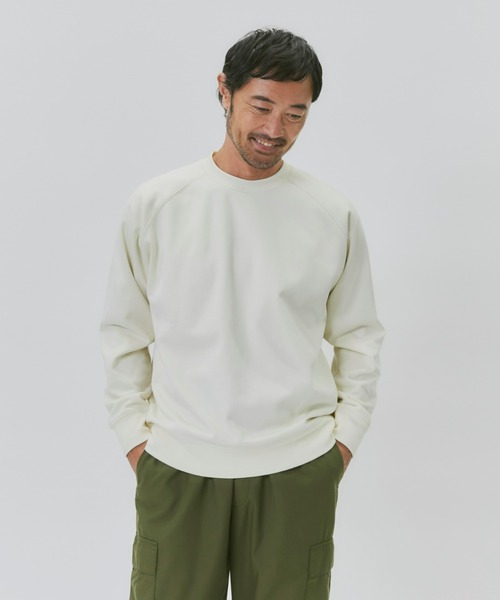 BACK NUMBER(バックナンバー)の「【BACK NUMBER】裏シャギークルースウェット(スウェット・メンズ・オリーブ/ブラック/オフホワイト/ブルー・L/S/M/XL)」の14枚目の写真