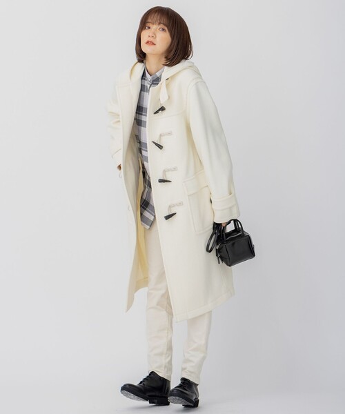 セール】ヘリンボーン ダッフルコート（ダッフルコート）｜23区