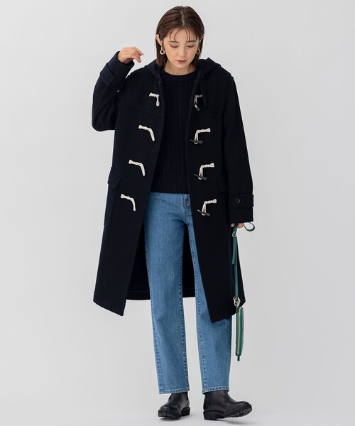 セール】ヘリンボーン ダッフルコート（ダッフルコート）｜23区