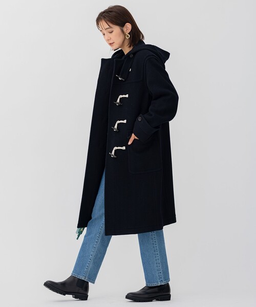 セール】ヘリンボーン ダッフルコート（ダッフルコート）｜23区