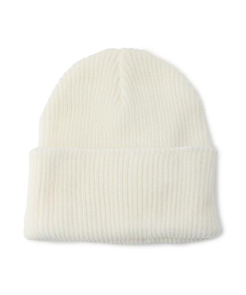 Another Edition（アナザーエディション）の「リブアクリルコットンニットキャップ/AE RIB A/C KINT CAP◆（ニットキャップ/ビーニー・レディース・ホワイト/グレー/ライム/ネイビー・フリー）」の12枚目の写真