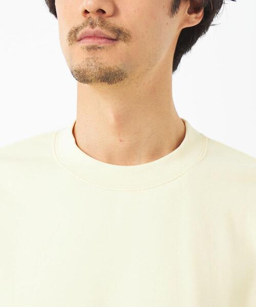 green label relaxing(グリーンレーベルリラクシング)の「ソフトスウェット クルーネック 長袖(スウェット・メンズ・イエロー/ネイビー/ホワイト/ライム・L/M/S/XL)」の13枚目の写真