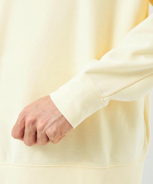 green label relaxing(グリーンレーベルリラクシング)の「ソフトスウェット クルーネック 長袖(スウェット・メンズ・イエロー/ネイビー/ホワイト/ライム・L/M/S/XL)」の14枚目の写真