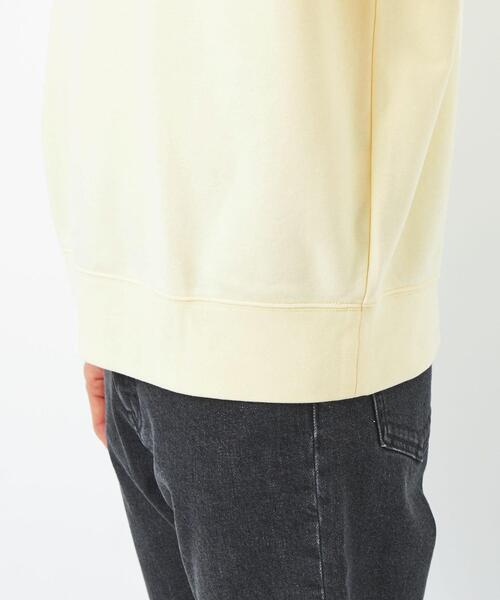 green label relaxing(グリーンレーベルリラクシング)の「ソフトスウェット クルーネック 長袖(スウェット・メンズ・イエロー/ネイビー/ホワイト/ライム・L/M/S/XL)」の15枚目の写真