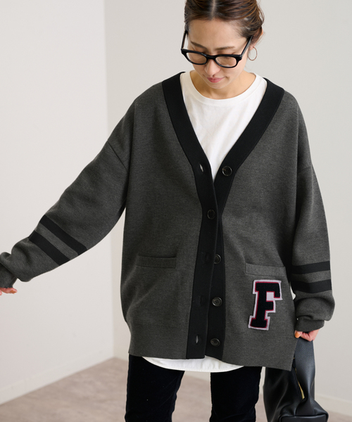 セール】レタードカーディガン（カーディガン/ボレロ）｜FRAMeWORK