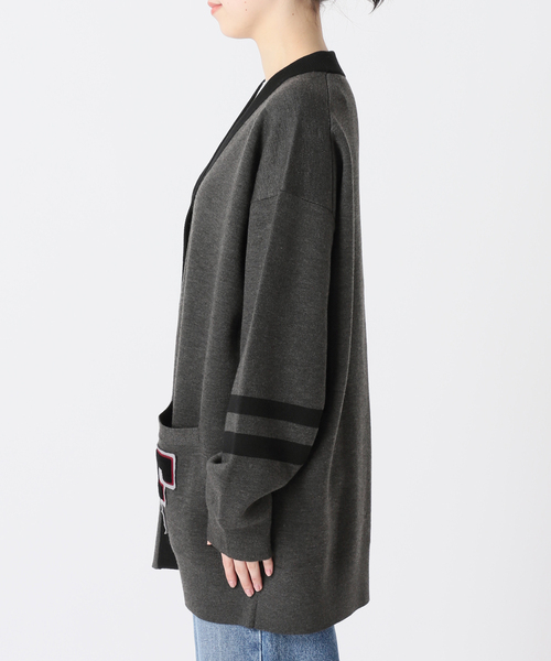 FRAMeWORK（フレームワーク）の「レタードカーディガン（カーディガン/ボレロ・レディース・スミクロ/ネイビー・FREE）」の19枚目の写真