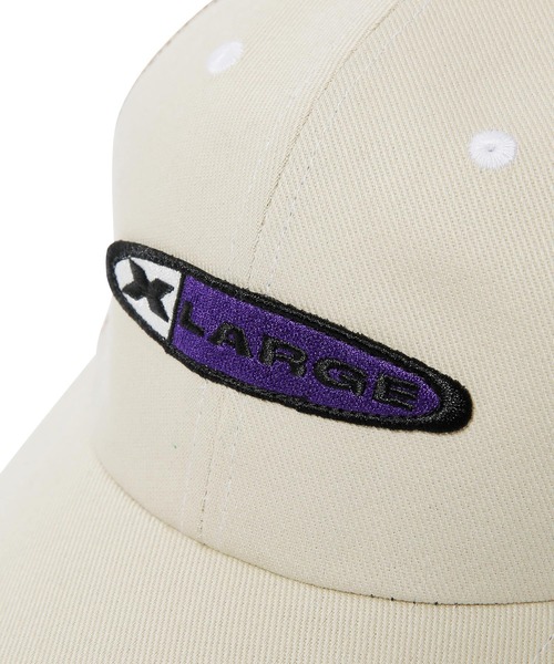 XLARGE（エクストララージ）の「OVAL LOGO MESH CAP（キャップ・メンズ・ベージュ/オリーブ/ブラック・ONE SIZE）」の6枚目の写真
