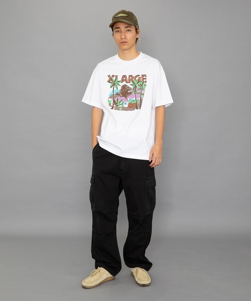 XLARGE（エクストララージ）の「OVAL LOGO MESH CAP（キャップ・メンズ・ベージュ/オリーブ/ブラック・ONE SIZE）」の9枚目の写真