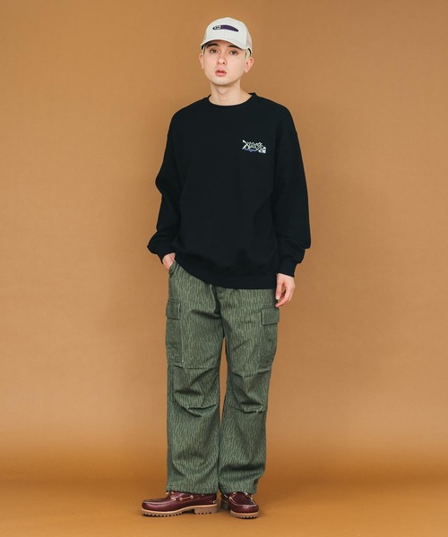 XLARGE（エクストララージ）の「OVAL LOGO MESH CAP（キャップ・メンズ・ベージュ/オリーブ/ブラック・ONE SIZE）」の10枚目の写真