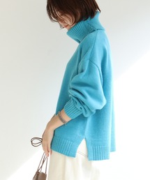 notch. | カラータートルネックプルオーバーニット(ニット/セーター)