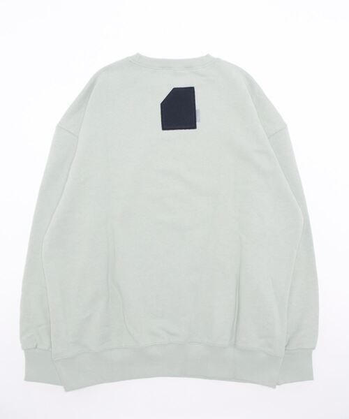 VIBGYOR(ヴィブジョー)の「【Re:one】-OVERR- OVR WAPPEN MINT SWEATSHIRTS(MA)(スウェット・メンズ・ミント・FREE)」の6枚目の写真
