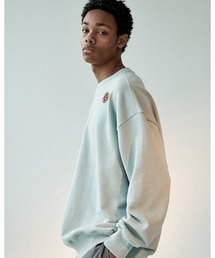【Re:one】-OVERR- OVR WAPPEN MINT SWEATSHIRTS(MA)