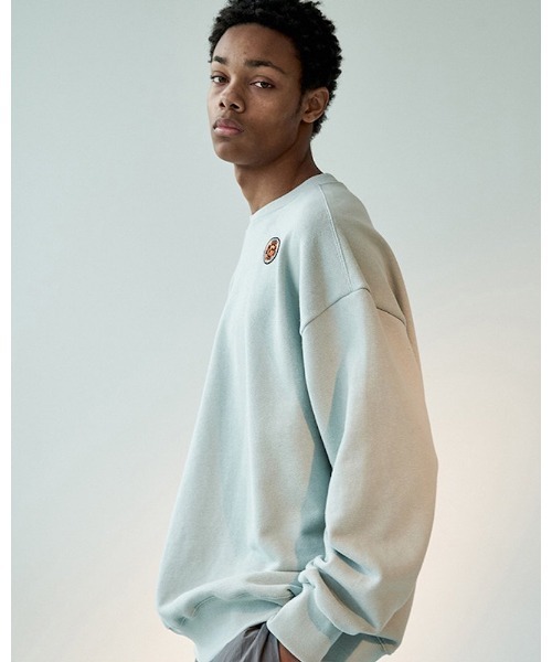 【Re:one】-OVERR-OVR WAPPEN MINT SWEATSHIRTS(MA)