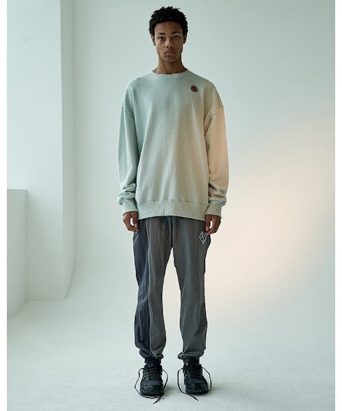 VIBGYOR(ヴィブジョー)の「【Re:one】-OVERR- OVR WAPPEN MINT SWEATSHIRTS(MA)(スウェット・メンズ・ミント・FREE)」の5枚目の写真
