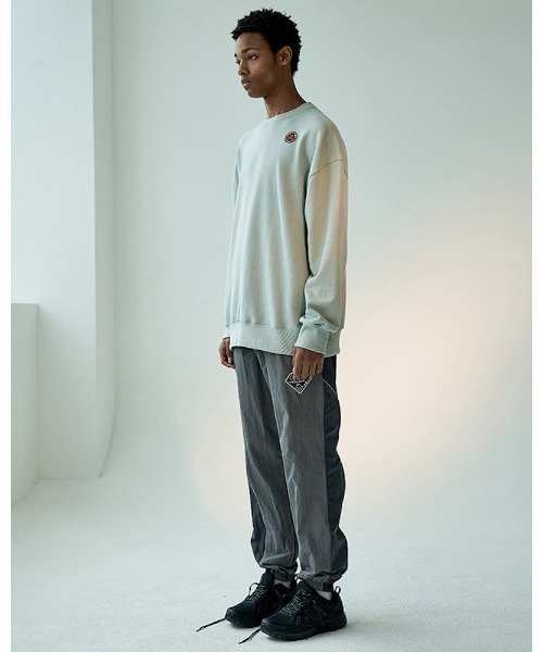 VIBGYOR(ヴィブジョー)の「【Re:one】-OVERR- OVR WAPPEN MINT SWEATSHIRTS(MA)(スウェット・メンズ・ミント・FREE)」の9枚目の写真
