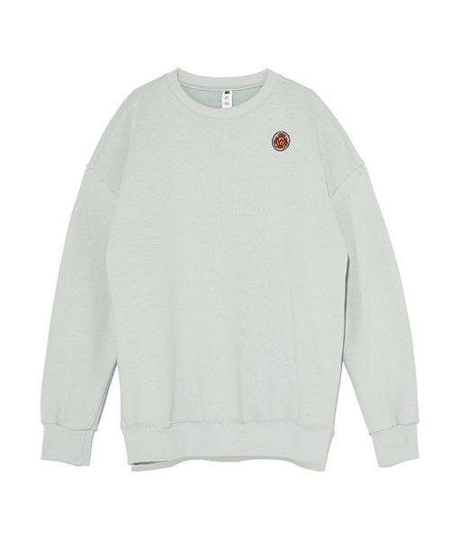 VIBGYOR(ヴィブジョー)の「【Re:one】-OVERR- OVR WAPPEN MINT SWEATSHIRTS(MA)(スウェット・メンズ・ミント・FREE)」の4枚目の写真