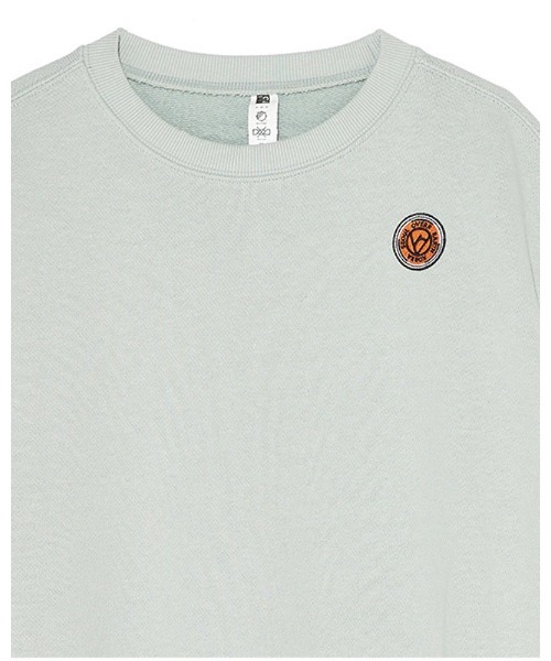 VIBGYOR(ヴィブジョー)の「【Re:one】-OVERR- OVR WAPPEN MINT SWEATSHIRTS(MA)(スウェット・メンズ・ミント・FREE)」の3枚目の写真
