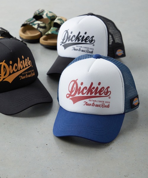 Dickies(ディッキーズ)の「Dickies KIDS メッシュキャップ A(キャップ・キッズ・ネイビー/ホワイト/ブラック・FREE)」の3枚目の写真