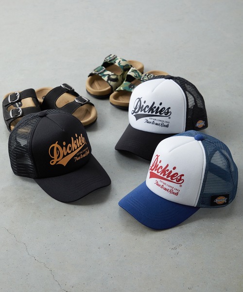 Dickies(ディッキーズ)の「Dickies KIDS メッシュキャップ A(キャップ・キッズ・ネイビー/ホワイト/ブラック・FREE)」の5枚目の写真