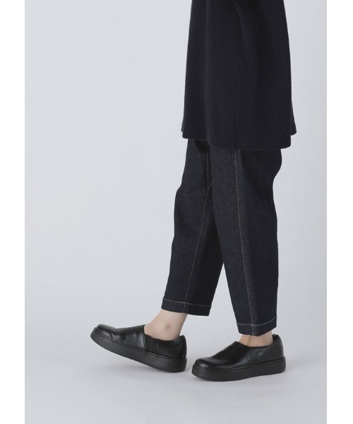 Plantation(プランテーション)の「BIZENストレッチデニム/パンツ(デニムパンツ・レディース・ネイビー・S size/M size/XL)」の6枚目の写真