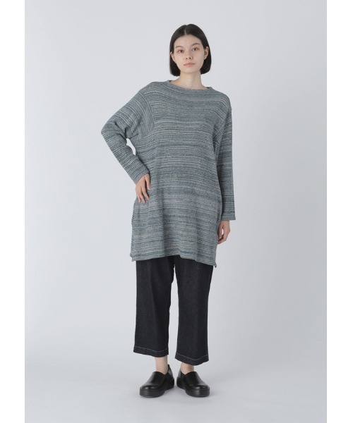 Plantation(プランテーション)の「BIZENストレッチデニム/パンツ(デニムパンツ・レディース・ネイビー・S size/M size/XL)」の13枚目の写真