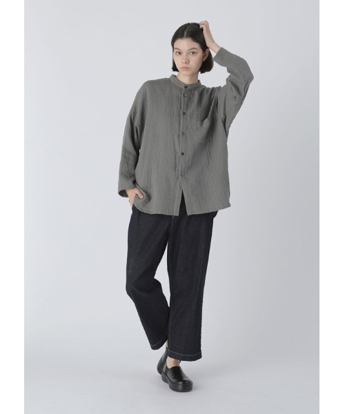Plantation(プランテーション)の「BIZENストレッチデニム/パンツ(デニムパンツ・レディース・ネイビー・S size/M size/XL)」の15枚目の写真