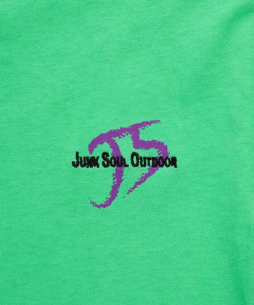 JUNKSOUL(ジャンクソウル)の「100%コットン カラフルTAKIBIトライアングル ロングTシャツ(M4)(Tシャツ/カットソー・キッズ・ライム/ブラック・100/110/120/130/140/150/160)」の10枚目の写真