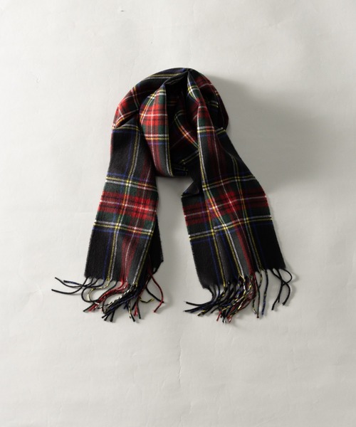 NYLAUS（ナイラス）の「ジャパンメイド カシミアタッチ マフラー（マフラー・メンズ・ブラック/グレー/ホワイト/その他1/その他2/ベージュ・FREE）」の6枚目の写真