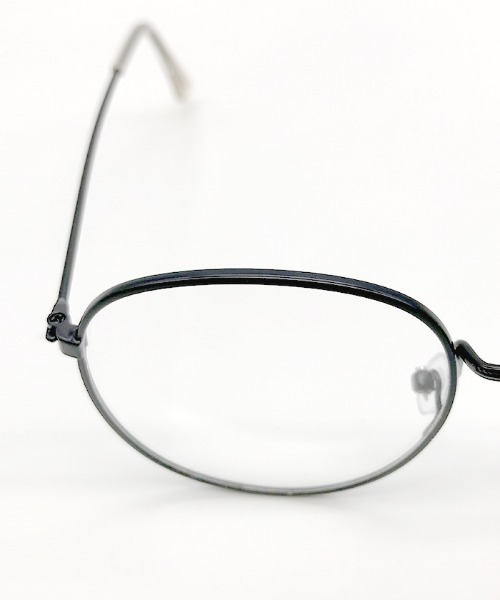 Futier land（フューティアランド）の「スリムフレームラウンド伊達メガネ（メガネ・レディース・ゴールド/ブラック/シルバー・FREE）」の14枚目の写真