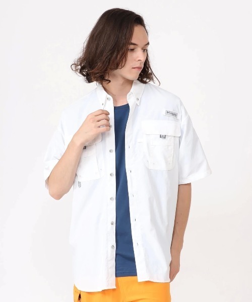 Columbia（コロンビア）の「【Columbia】BAHAMA II S/S SHIRT（シャツ/ブラウス・メンズ・ブラック/ホワイト/モスグリーン/ライトグレー/ライトブルー・LARGE/MEDIUM/SMALL）」の12枚目の写真