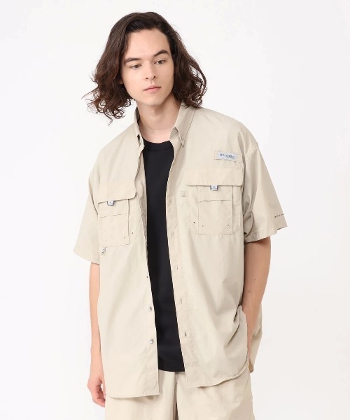Columbia（コロンビア）の「【Columbia】BAHAMA II S/S SHIRT（シャツ/ブラウス・メンズ・ブラック/ホワイト/モスグリーン/ライトグレー/ライトブルー・LARGE/MEDIUM/SMALL）」の17枚目の写真