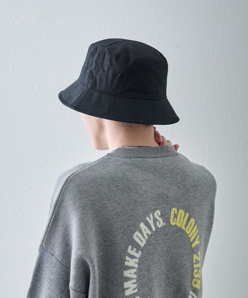 COLONY 2139(コロニートゥーワンスリーナイン)の「ツイルハット L(ハット・メンズ・ホワイト/ブラック/ベージュ・FREE)」の8枚目の写真