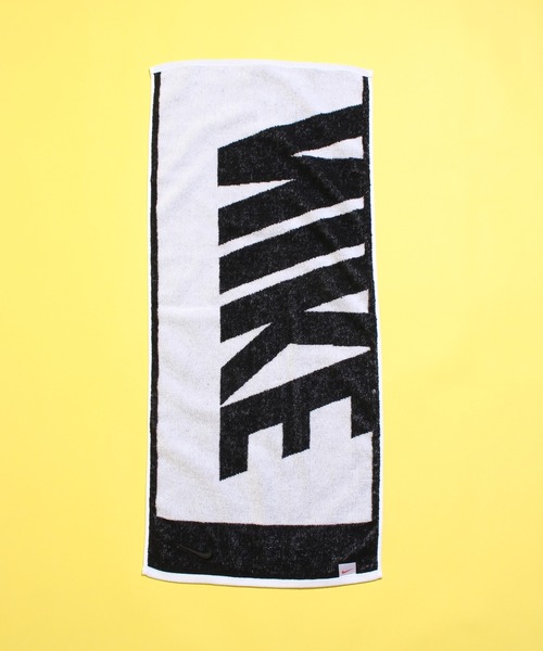 NIKE（ナイキ）の「【NIKE/ナイキ 】ナイキ ジャガード タオル ミディアムⅡ(35cm×80cm)（タオル・メンズ・ブラック/グリーン・FREE）」の7枚目の写真
